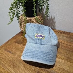 Rugrats Nickelodeon Acid Wash Denim Jean Baseball‎ Vintage  Hat Cap